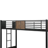 Metal Bunk Beds 2 x 3 FT Bed Frame Single High Sleeper Bedroom Furniture New