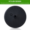 45cm Garden Umbrella Stand 17L Fillable Outdoor Parasol Base for Sand or Water