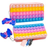 Popping Fidget Sensory Bubble Pencil Case Toys Stress Relief & Gamepad Keychain