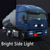 4x 12/24V White LED Side Marker Indicator Light Lamp Truck Trailer Lorry Caravan