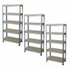 5 TIER HEAVY DUTY BOLTLESS METAL SHELVING SHELVES STORAGE SHELF GARAGE HOME