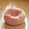 Pet Dog Cat Bed M/L/XXL/3XL/4XL-sized Luxury Shag Warm and Fluffy Donut Cushions
