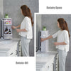 Rotatable Corner Shower Caddy Rack Storage Cabinet Soap Shelf Bathroom Organiser