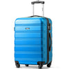Hard shell Trolley Suitcase 4 Wheel Lightweight Spinner Luggage Travel Case
