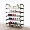 3/4/5/6 Layer Metal Shelves Shoe Rack Organiser Storage Stand Display Shelf Home