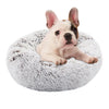 Pet Dog Cat Bed M/L/XXL/3XL/4XL-sized Luxury Shag Warm and Fluffy Donut Cushions