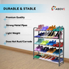 1ABOVE 5 Tier Shoe Rack Organiser, Heavy duty storage unit, Quick Assembly No To