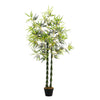 160cm Bamboo Tree Artificial Faux Green Plant Office Outdoor Realistic Decor UK