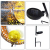 Solar Powered Sun/Moon/Flame LED Stake Light Ground Garden Lawn Outdoor Lamp NEW