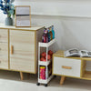 2-4 Tier Kitchen Bathroom Trolley Rack Holder Storage Shelf Organiser on Wheels