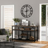 Tribesigns TV Cabinet Media Console Sofa Table w/ Open Stoareg Shelves
