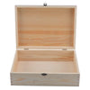 Selection of Wooden Plain A4 Size Storage Boxes / Documents Magazine Case Holder