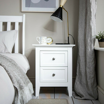 Bedside Chest Side Table with Drawers Cabinet Karlstad