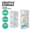 Bathroom Wall Storage Unit Shelf 3 Tier Corner Floating Shower Organizer Caddy