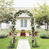 Large Garden Arch Metal Archway Gate Rose Vine Plants Climbing Trellis Rustproof