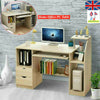 Office Home Computer Desk Laptop Keyboard Study Table Storage Shelf Furniture UK