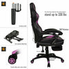 Executive Racing Gaming Chair Swivel Office Ergonomic Computer Recliner Purple