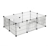 DIY Pet Fence 20pcs Puppy Dog Pen Pet Playpen Cat Rabbit Small Animals Cage Home