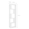 Book Cabinet Room Divider Bookcase Storage Display Corner Rack Wooden Furniture