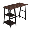 Console Table Computer Desk Storage Shelf for Coffee Laptop Industrial Hall Home