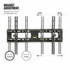 26-50" Fixed TV Wall Mount Bracket with Ultra Slim Design & Spirit Level UK KT