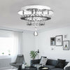 36W LED Crystal Ceiling Light Chandelier Lamp Modern Kitchen Living Room Lights