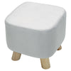 Small Square Footstool Ottoman Pouffe Dressing Living Room Padded Chair Seat
