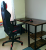 Vintage Writing Desk Office Computer Table Industrial Workstation Furniture