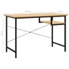 Industrial Style Small Computer Desk Metal Office Writing PC Laptop Table Study