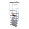 DUSTPROOF 10 TIER 30 PAIR SHOES CABINET STORAGE ORGANISER RACK STAND HOLD New