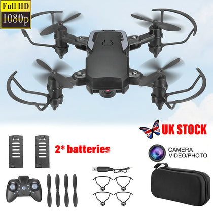 2021 Drone RC Drones Pro 4K HD Camera GPS WIFI FPV Quadcopter Foldable Bag Gifts