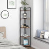 Industrial Modern Shelf Metal Framed Wooden Bookcase Bookshelf Display Storage