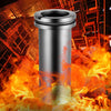 Graphite Crucible 3KG High Purity for Gold Melting Furnace Foundry 2 Edges