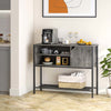 Farmhouse Sideboard Kitchen Buffet with Adjustable Shelves Cabinet Storage