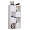 8 Cube Bookcase Wooden Shelving Display Shelf Storage Unit Home Door Organizer