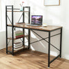 PC Table Study Computer Desk Unit Home Office Workstation Corner Shelve 4 Tier
