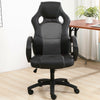 Office Executive Racing Gaming Chairs Swivel Leather Computer Desk Chair Grey
