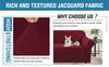 1/2/3 Large Seater Jacquard Sofa Cover Couch Slipcover Stretch Elastic Protector