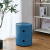 2/3/4/5 Layer Floor Standing Bedside Table Round Cabinet Drawers Storage Unit