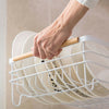 Large Kitchen Dish Drainer Sink Basket Cutlery Draining Plate Rack Holder Tray