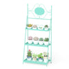 Stable Ladder Shelf 3 Tier Bookshelf Storage Rack Display Shelving Plant Stand
