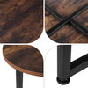 Coffee Tables Set of 2 End Table Industrial Side table Oval Living Room Tables