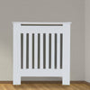 White Radiator Cover Grill Shelf Cabinet MDF Wood Modern Traditional Furniture