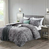 Patterned Duvet Cover + Pillowcase Printed Quilt Bedding Set Single Double King
