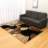 Modern Patterned Shaggy Rug Thick Soft Pile Non-Shed Bedroom Play Room Carpet UK