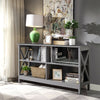 Wooden TV Stand Cabinet 2 Tier Home Furniture Entertainment Unit Storage Shelves