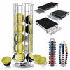 Coffee Pod Holder Tassimo Nespresso Dolce Gusto Capsule Drawers Stand Revolving