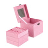 Hot Extra Large Jewellery Storage Box Vanity Case Make up Cosmetic Beauty Box UK