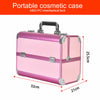 Large Womens Vanity Case Beauty Box Make up Cosmetic Nail Tech Storage Travel