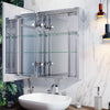 Bathroom Mirror Cabinet With LED Lights Demister/Infrared Sensor/Button Switch